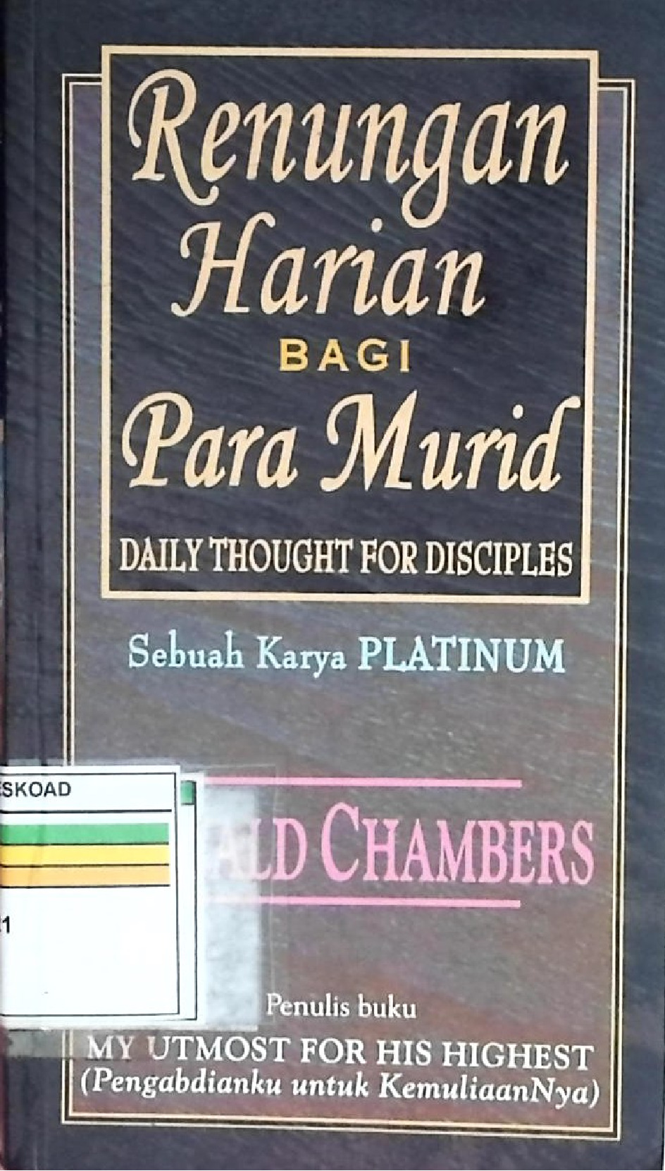 RENUNGAN HARIAN BAGI PARA MURID